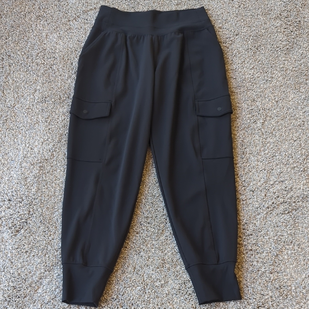 Athleta Venice High Rise Cargo Jogger - Black S   LAST ONE